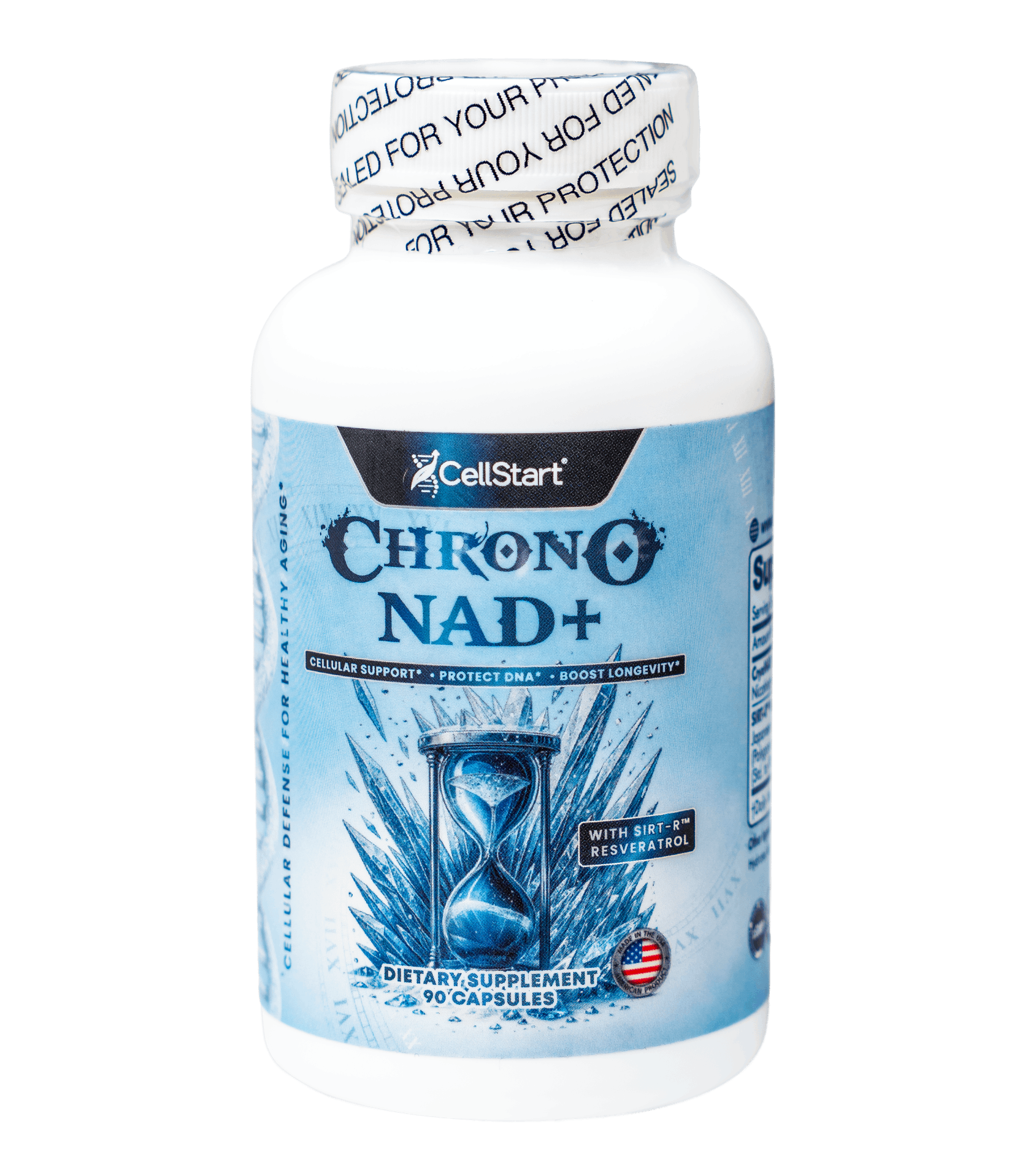 ChronoNAD+ Supplement Bottle